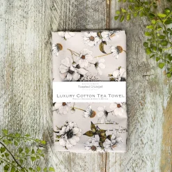 Toasted Crumpet The Blanc Collection (Stone) Tea Towel- Tea|Tea Towels