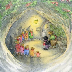 Moongazer Cards The Carol Singers Greeting Card- Christmas Cards|Greeting Cards
