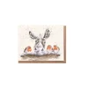 Wrendale Designs 'The Christmas Donkey' Gift Enclosure Card- Greeting Cards