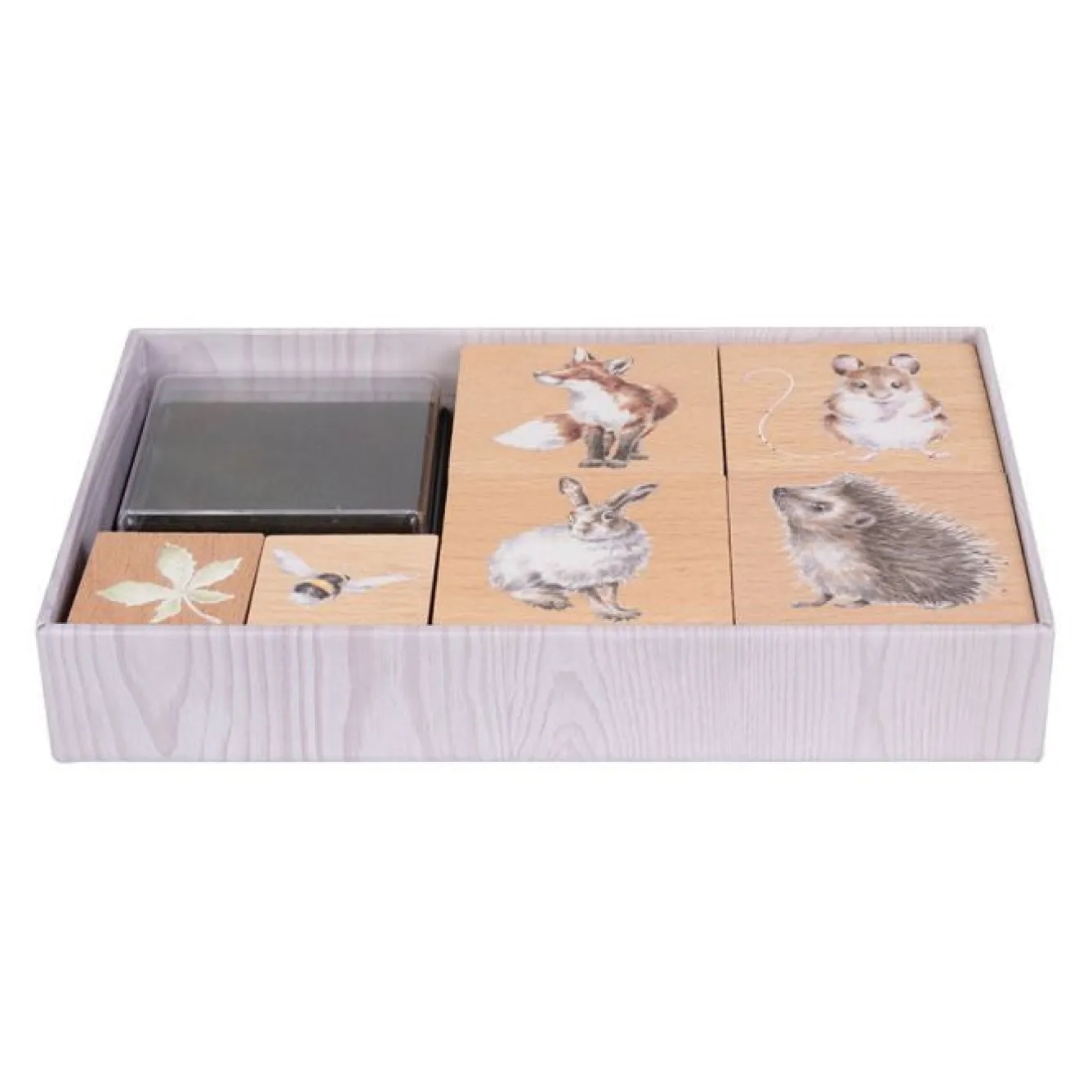 Wrendale Designs The Country Set Ink Stamp Set- Stationery|Crafts
