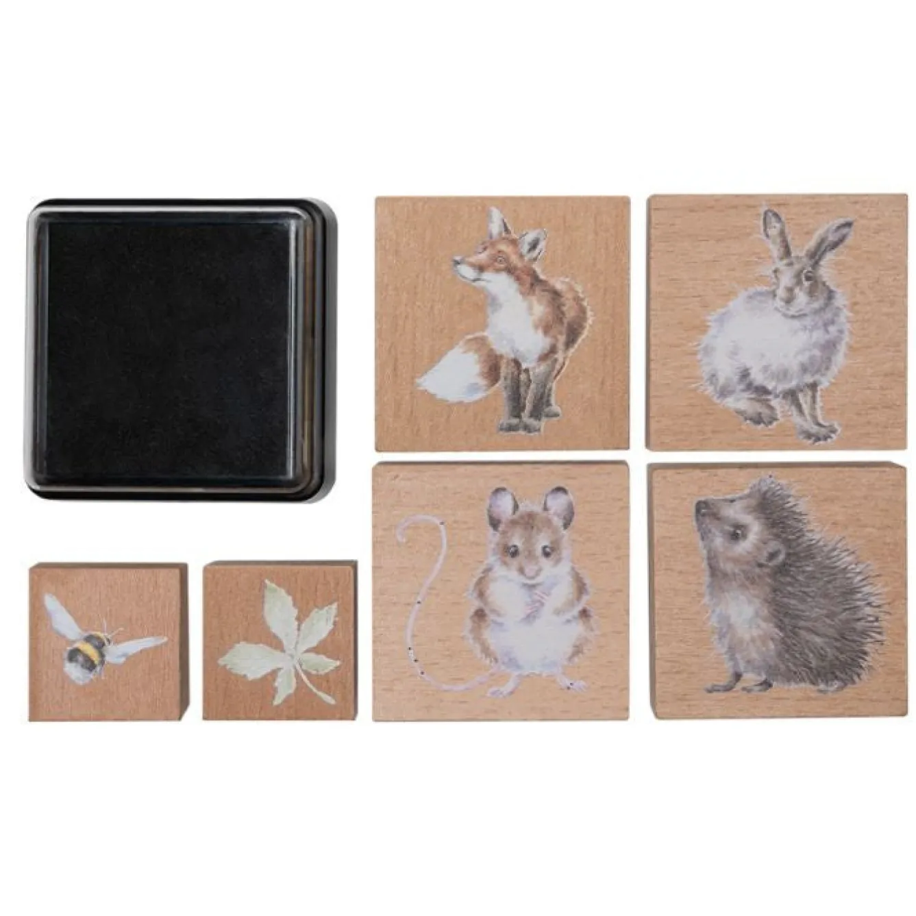 Wrendale Designs The Country Set Ink Stamp Set- Stationery|Crafts
