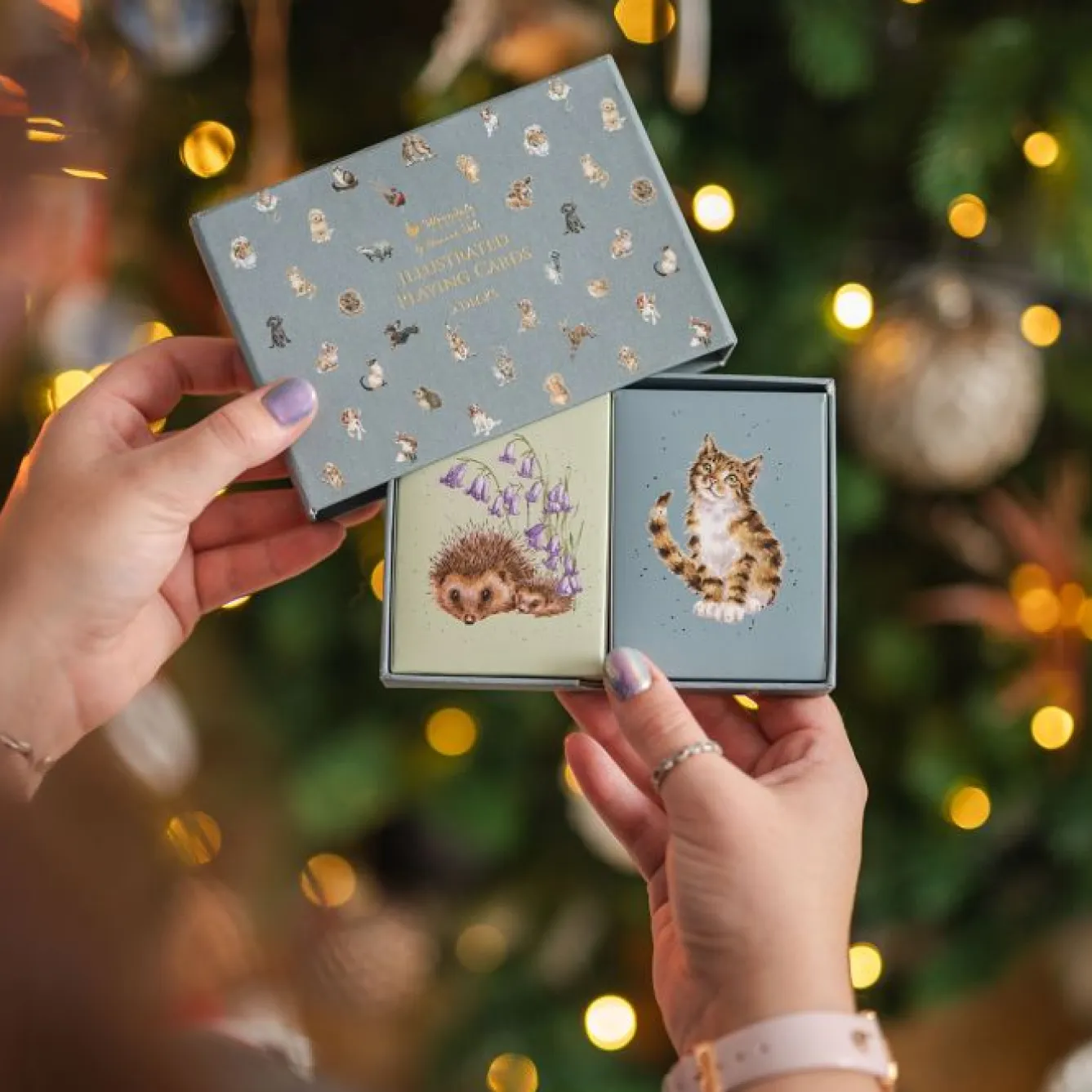 Wrendale Designs The Country Set Playing Card Gift Set by Hannah Dale- Puzzles|Children