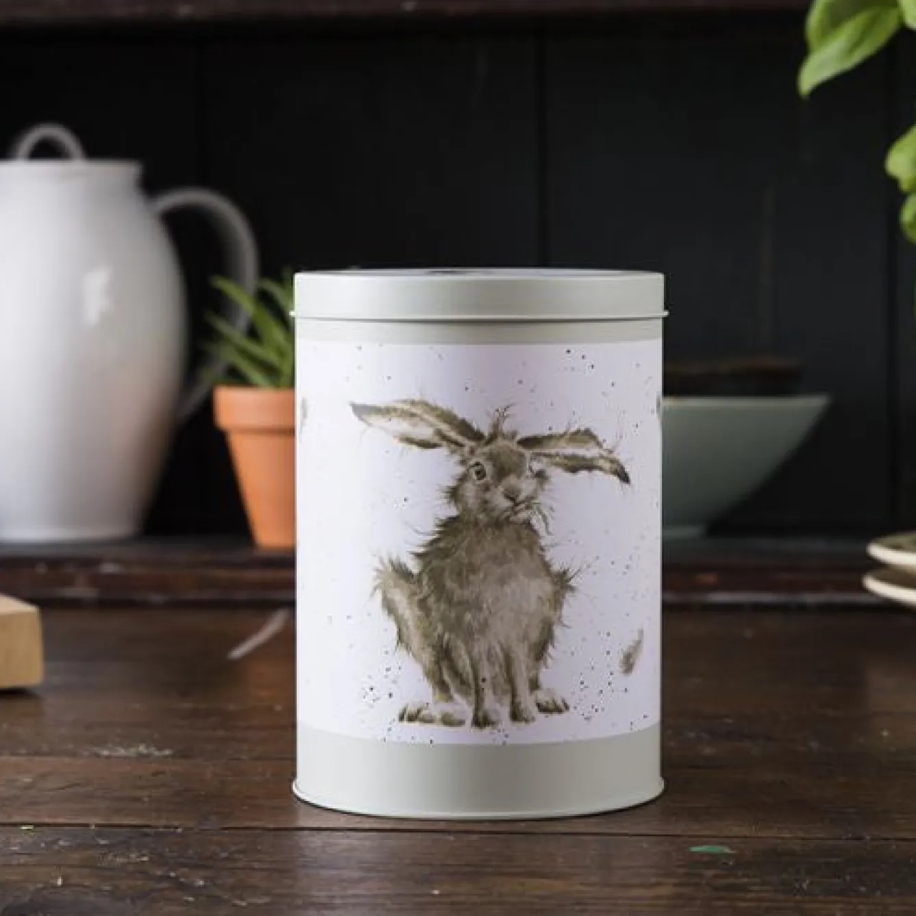 Wrendale Designs 'The Country Set' Round Storage Tin- Pets