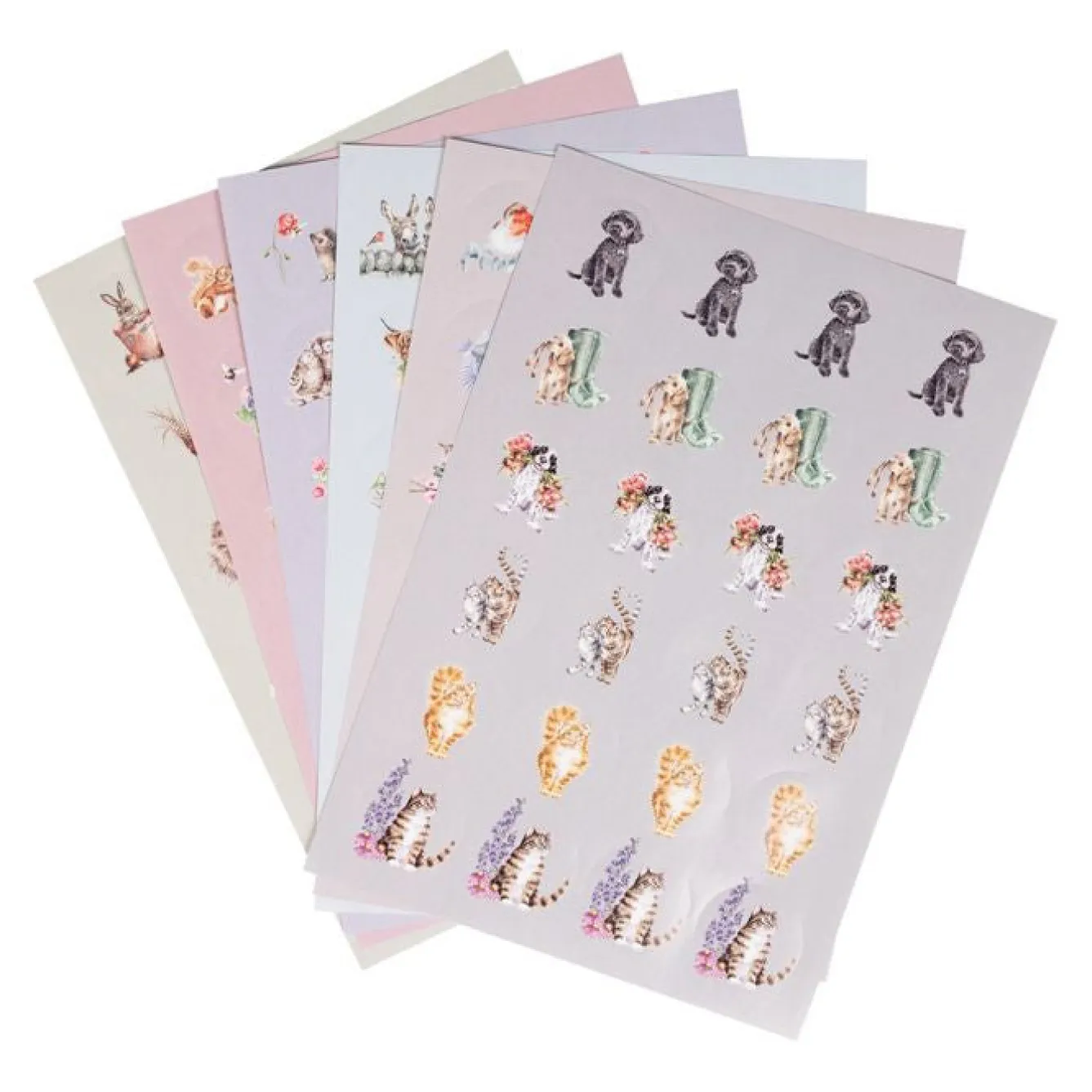 Wrendale Designs The Country Set Sticker Collection- Stationery|Crafts