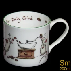Two Bad Mice The Daily Grind Small Mug- Tea|Whimsical