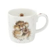 Wrendale Designs 'The Diet Starts Tomorrow' Bone China Mug- Flowers & Garden|Animals
