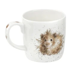 Wrendale Designs 'The Diet Starts Tomorrow' Bone China Mug- Flowers & Garden|Animals