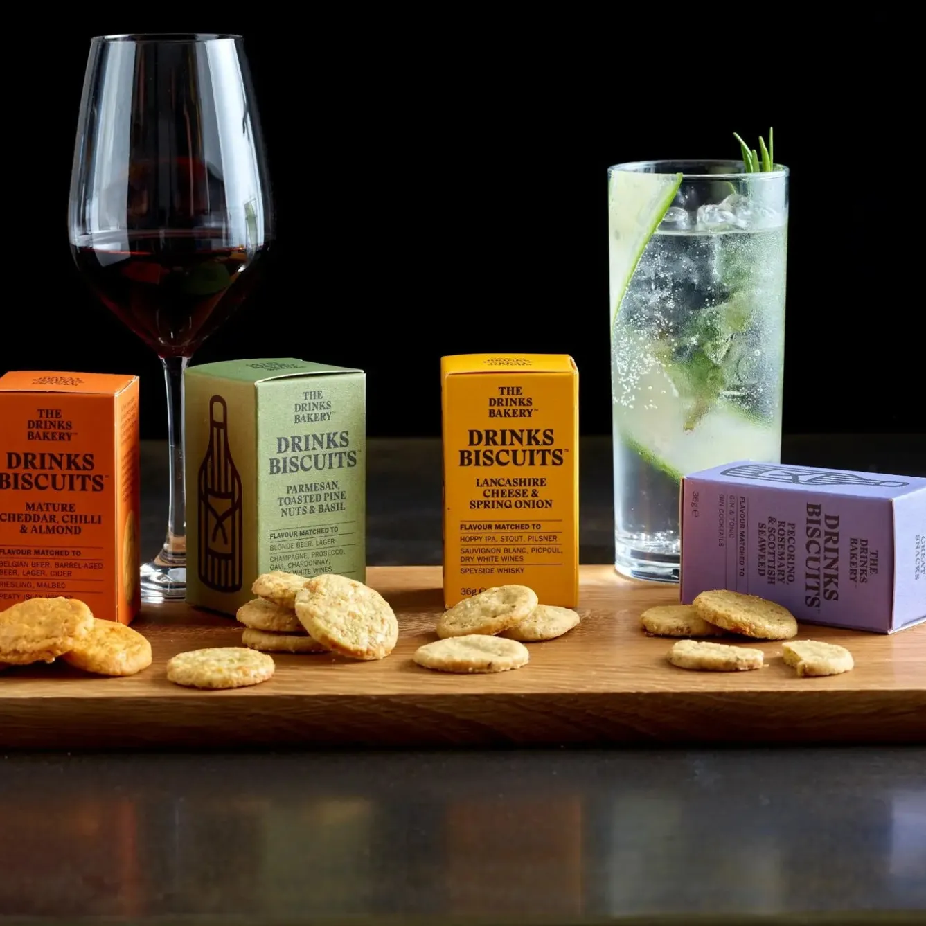 The Drinks Bakery Biscuits Set- Tea|Snacks & Crackers