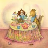 Moongazer Cards The Greedy Spaniel Greeting Card- Greeting Cards