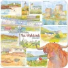 Emma Ball The Highlands Coaster- Tea|Coasters