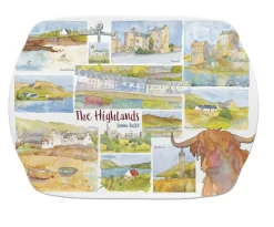Emma Ball The Highlands Melamine Scatter Tray- Tea|Trays