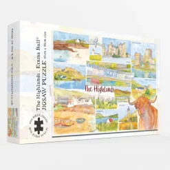 Emma Ball The Highlands 1000 Piece Jigsaw Puzzle by- Puzzles