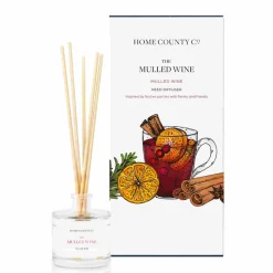 Home County Candles The Mulled Wine Reed Diffuser- Christmas|Seasonal Decor