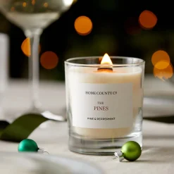 Home County Candles The Pines Candle- Christmas|Home Fragrance