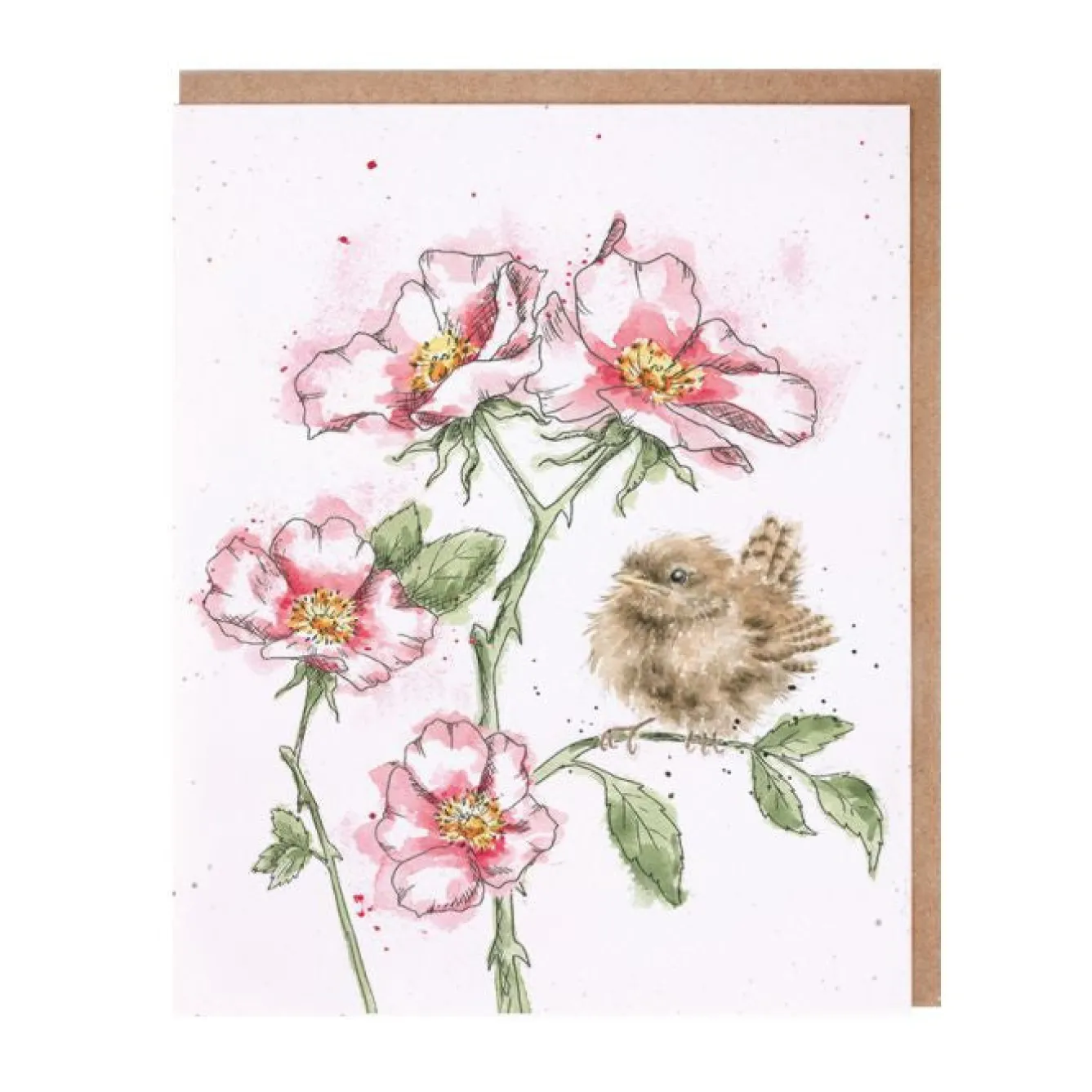 Wrendale Designs 'The Rose Garden' Blank Greetings Card- Greeting Cards