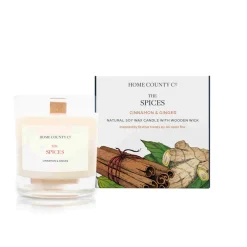 Home County Candles The Spices Candle - Cinnamon & Ginger- Christmas|Home Fragrance