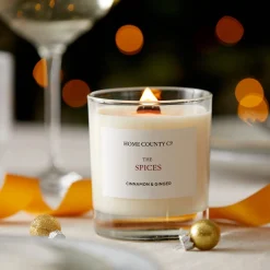 Home County Candles The Spices Candle - Cinnamon & Ginger- Christmas|Home Fragrance