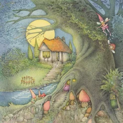 Moongazer Cards The Toadstool Faeries Card- Greeting Cards