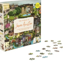 Chronicle Books The World of Jane Austen 1000 Piece Jigsaw Puzzle- Puzzles