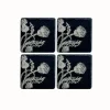 Selbrae Thistle Trio - Set of 4 Slate Coasters- Tea|Coasters