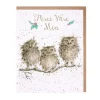 Wrendale Designs 'Three Wise Men' Owls Christmas Greeting Card- Christmas Cards|Seasonal Decor