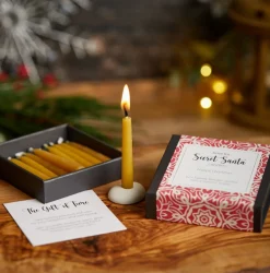Cotton & Grey Time for Secret Santa Candle Set- Christmas