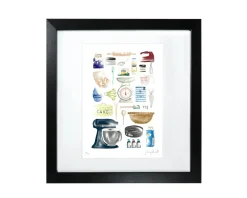 Corinne Alexander Time to Bake Framed Print by- Art