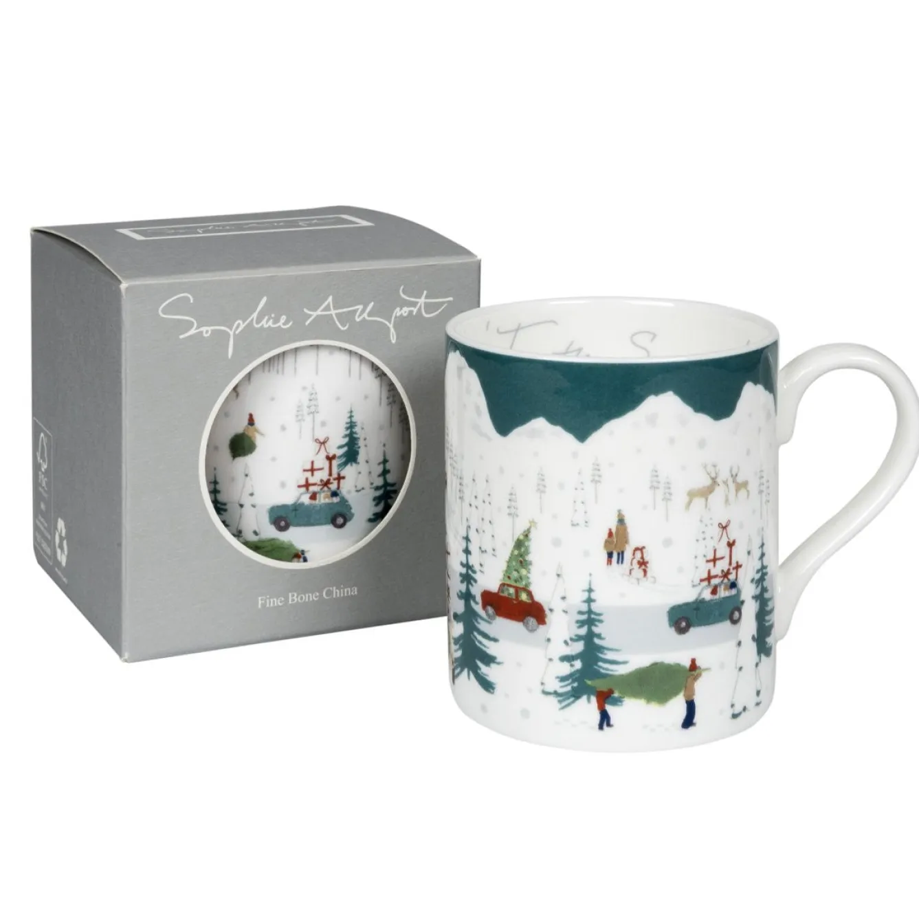 Sophie Allport 'Tis The Season Mug- Tea|Whimsical