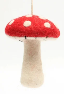 Amica Felt Toadstool Felt Decoration- Christmas Decorations|Christmas