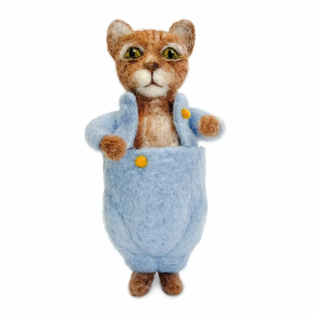 The Crafty Kit Co. Tom Kitten Needle Felting Craft Kit- Crafts|Children