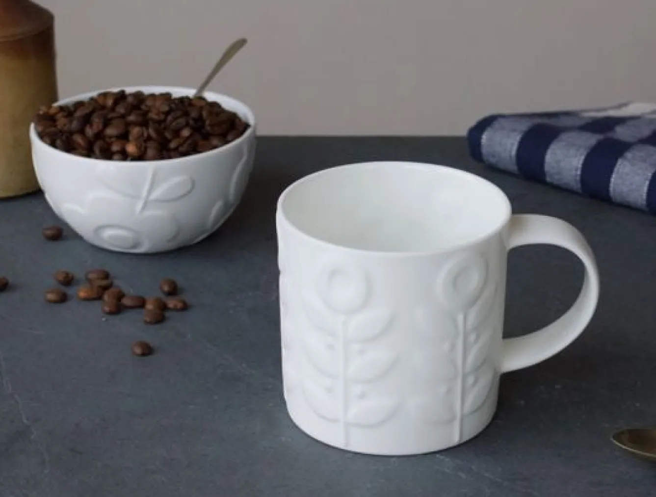 Repeat Repeat Tom Tom Laurel Mug- Flowers & Garden