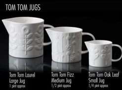 Repeat Repeat Tom Tom Oak Leaf Small Jug- Jugs
