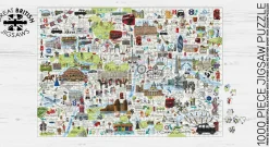 GB Jigsaws Ltd Tour of London 1000 Piece Jigsaw Puzzle- Puzzles