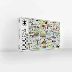 GB Jigsaws Ltd Tour of London 1000 Piece Jigsaw Puzzle- Puzzles