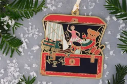 Nancy & Betty Toy Box Tree Decoration- Christmas