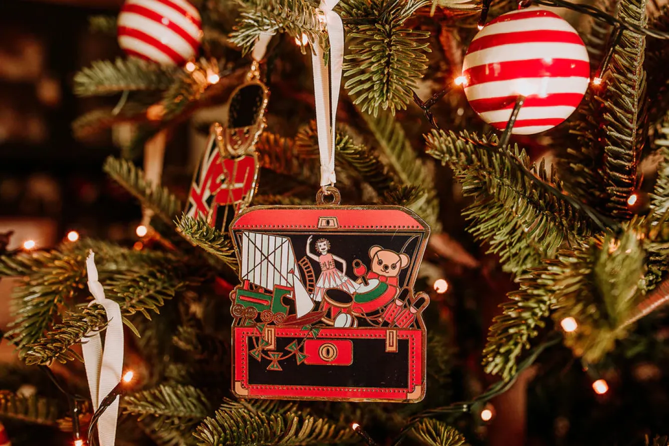 Nancy & Betty Toy Box Tree Decoration- Christmas