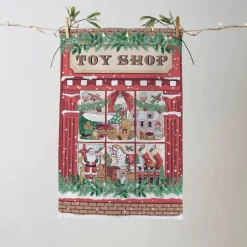 Ulster Weavers Toy Shop Recycled Cotton Tea Towel- Christmas|Tea
