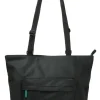 Ori London Trafalgar Tote B All Black Teal Capsule Recycled Cavas Tote- Medium- Bags