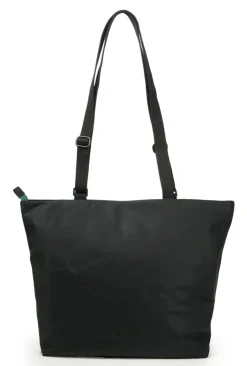 Ori London Trafalgar Tote B All Black Teal Capsule Recycled Cavas Tote- Medium- Bags
