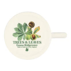 Emma Bridgewater Tree & Leaves Horse Chestnut & Conker 1/2 Pint Mug- Flowers & Garden