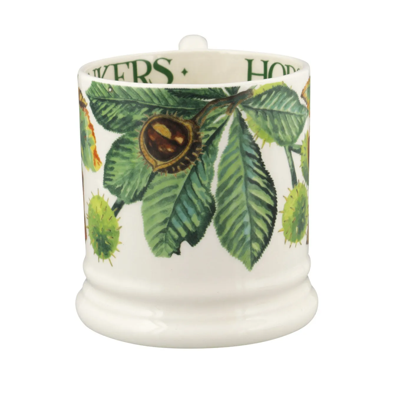 Emma Bridgewater Tree & Leaves Horse Chestnut & Conker 1/2 Pint Mug- Flowers & Garden