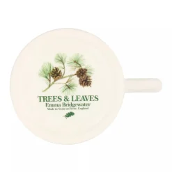 Emma Bridgewater Tree & Leaves Scots Pine 1/2 Pint Mug- Flowers & Garden