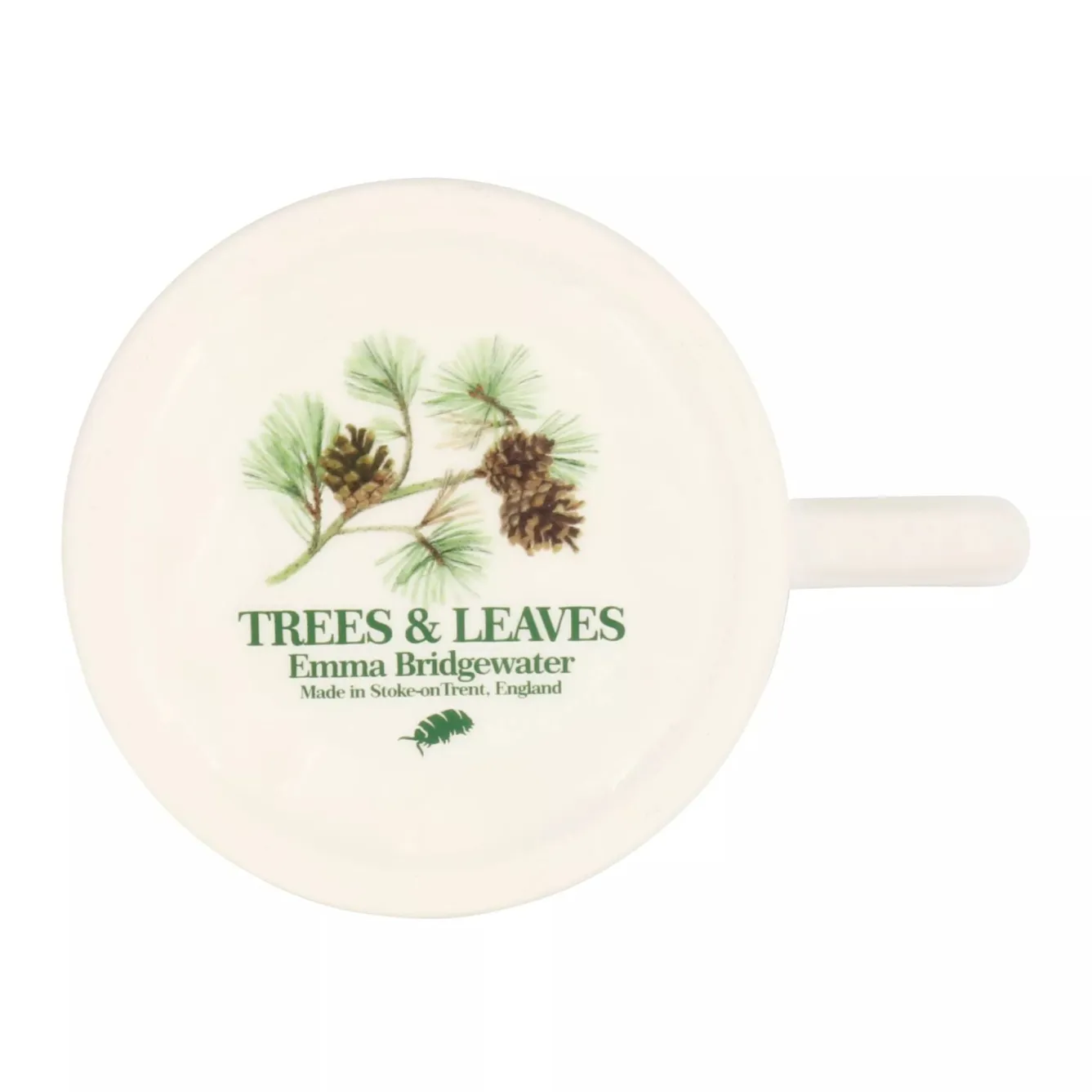 Emma Bridgewater Tree & Leaves Scots Pine 1/2 Pint Mug- Flowers & Garden