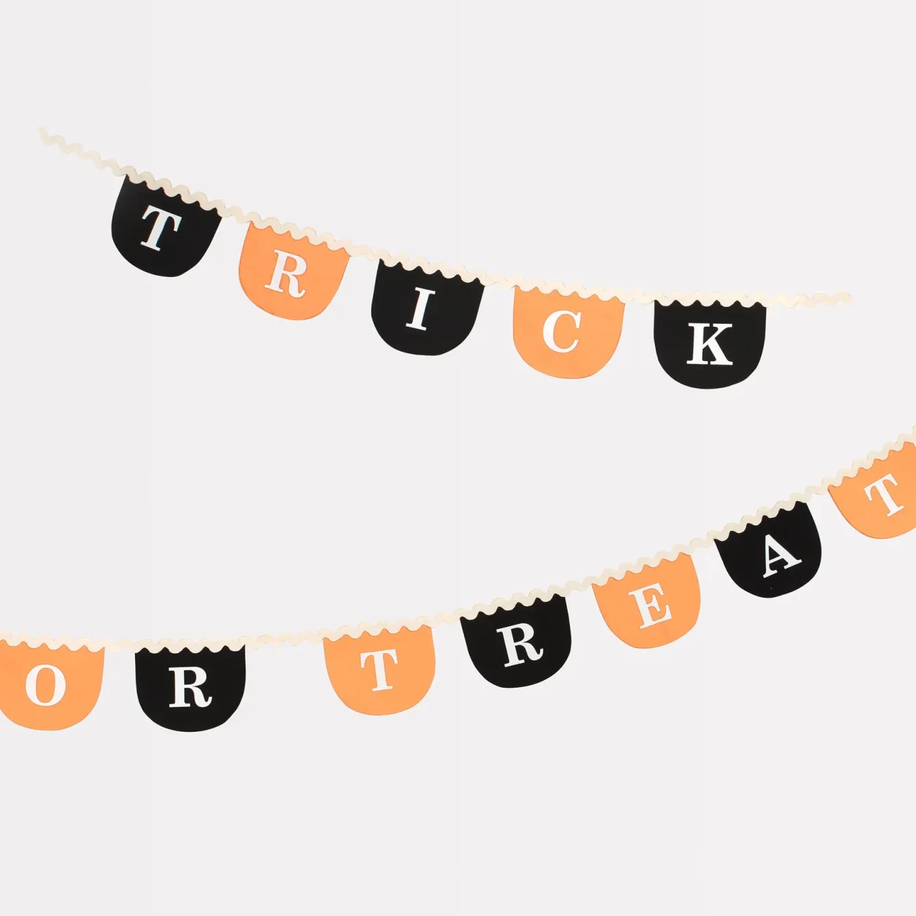 Meri Meri Trick or Treat Fabric Garland- Halloween