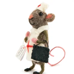 Sew Heart Felt Trueth Nurse Felt Mouse- Children