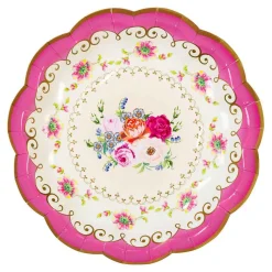 Talking Tables Truly Scrumptious Vintage Paper Plates - 12 pack- Picnic|Plates