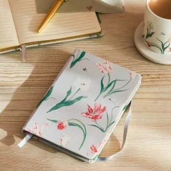 Sophie Allport Tulips B6 Fabric Notebook- Stationery