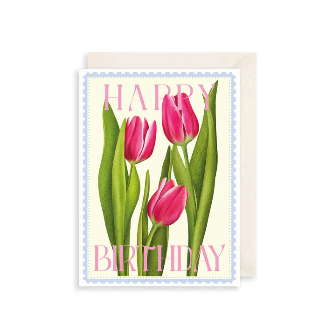 The Art File Tulips Greeting Card- Greeting Cards
