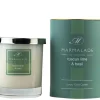 Marmalade of London Tuscan Lime & Basil Glass Candle- Home Fragrance