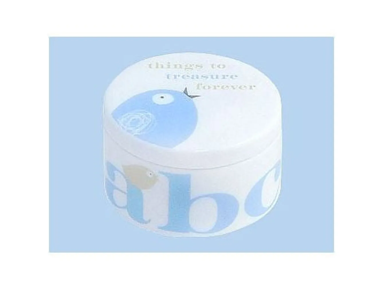 Repeat Repeat Tweet Keepsake Box in Blue- Children
